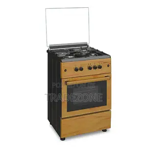 Maxi 60x60 3 Gas + 1 Electric Standing Gas Cooker With Wood Finish