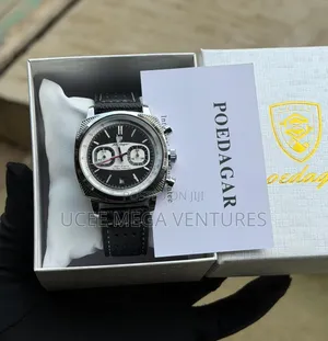Poedager Leather Watch