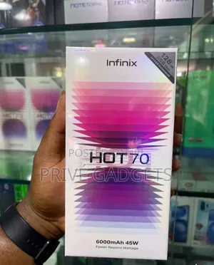 New Infinix Hot 70 256 GB