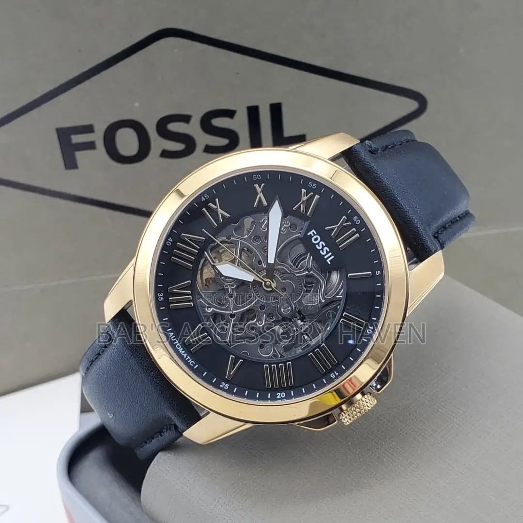 Fossil Leather Automatic