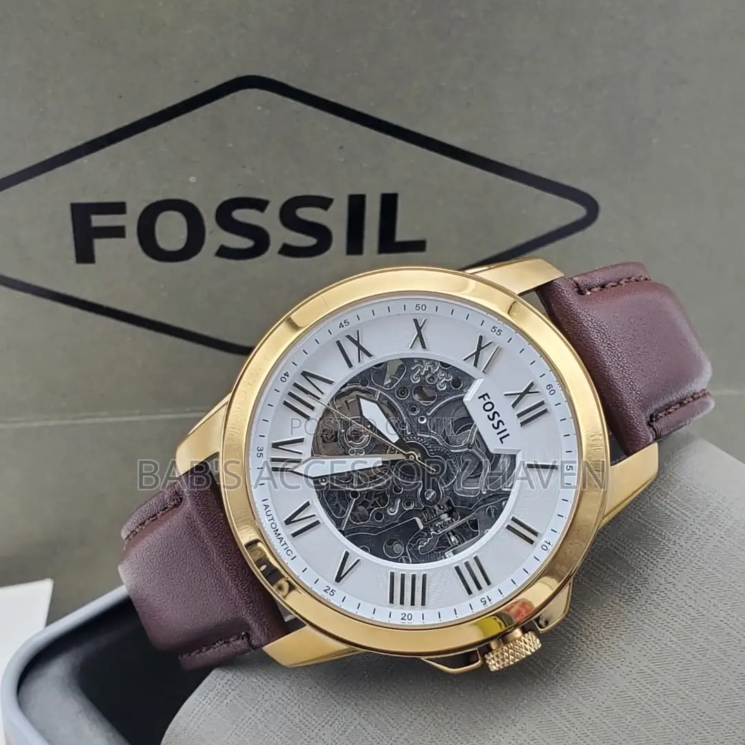 Fossil Leather Automatic