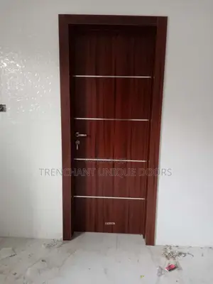 HDF Door With Aluminum Crome