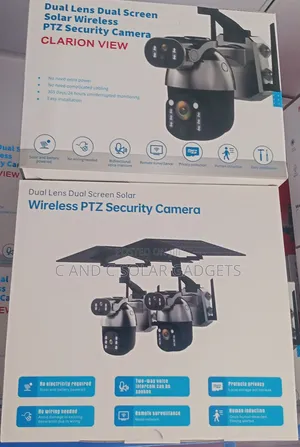 Ubox Q5max Dual Lens Wireless Solar Camera