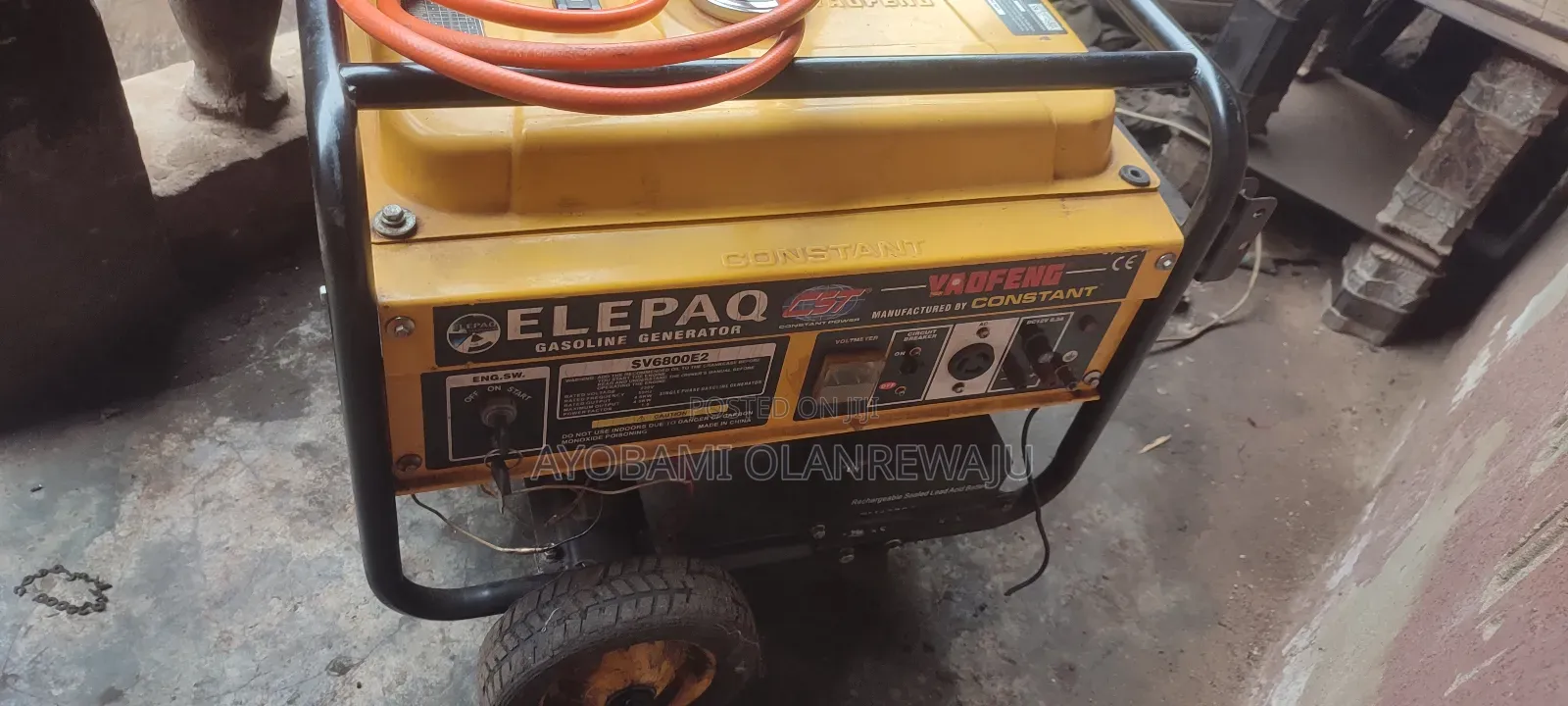 4.5kva Elepaq Constant Generator