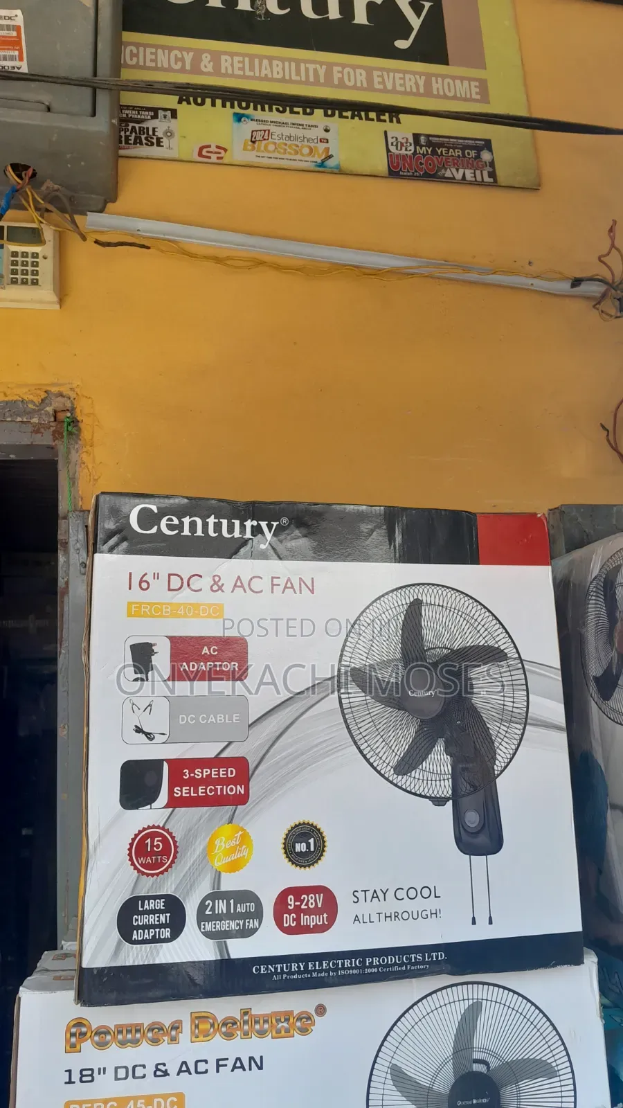 Century 16 Inches DC AC FAN