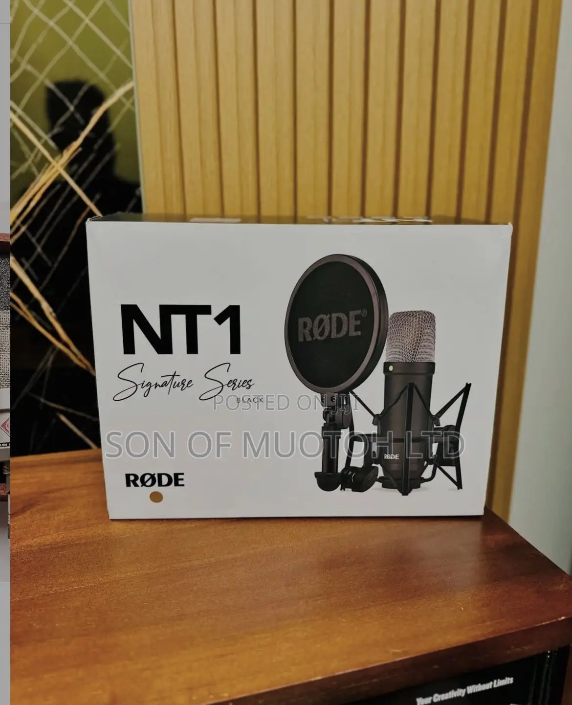 Rode NT1 Large-Diaphragm Condenser Microphone