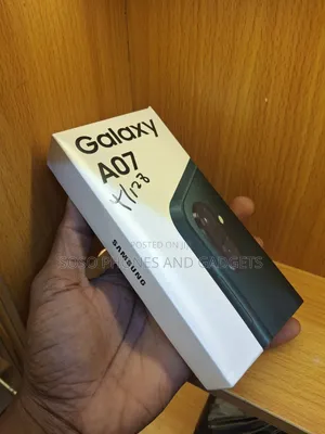 New Samsung Galaxy A07 4G 128 GB Black