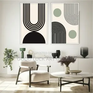 Modern Abstract Geometric