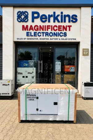 Perkins 15kVA Soundproof Diesel Generator – Brand New Backup Power