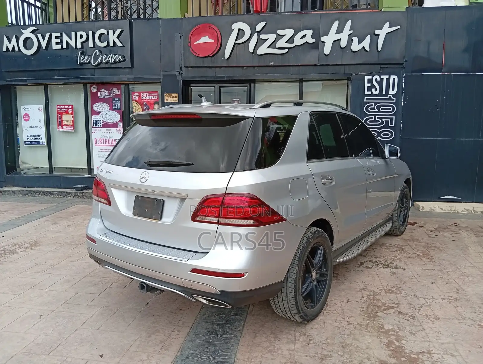 Mercedes-Benz GLE-Class 2017 Silver