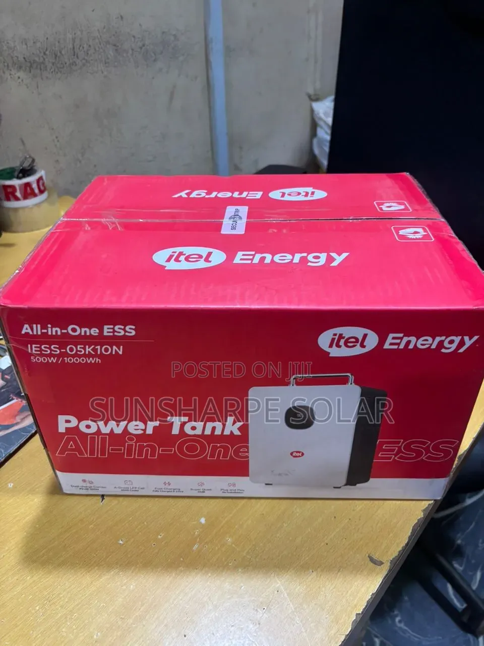 1kwh Itel Power Tank Solar Generator