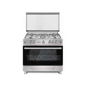 Maxi 60*90 Gas Cooker 6090 (5 Gas Burner) INOX - 60 X 90