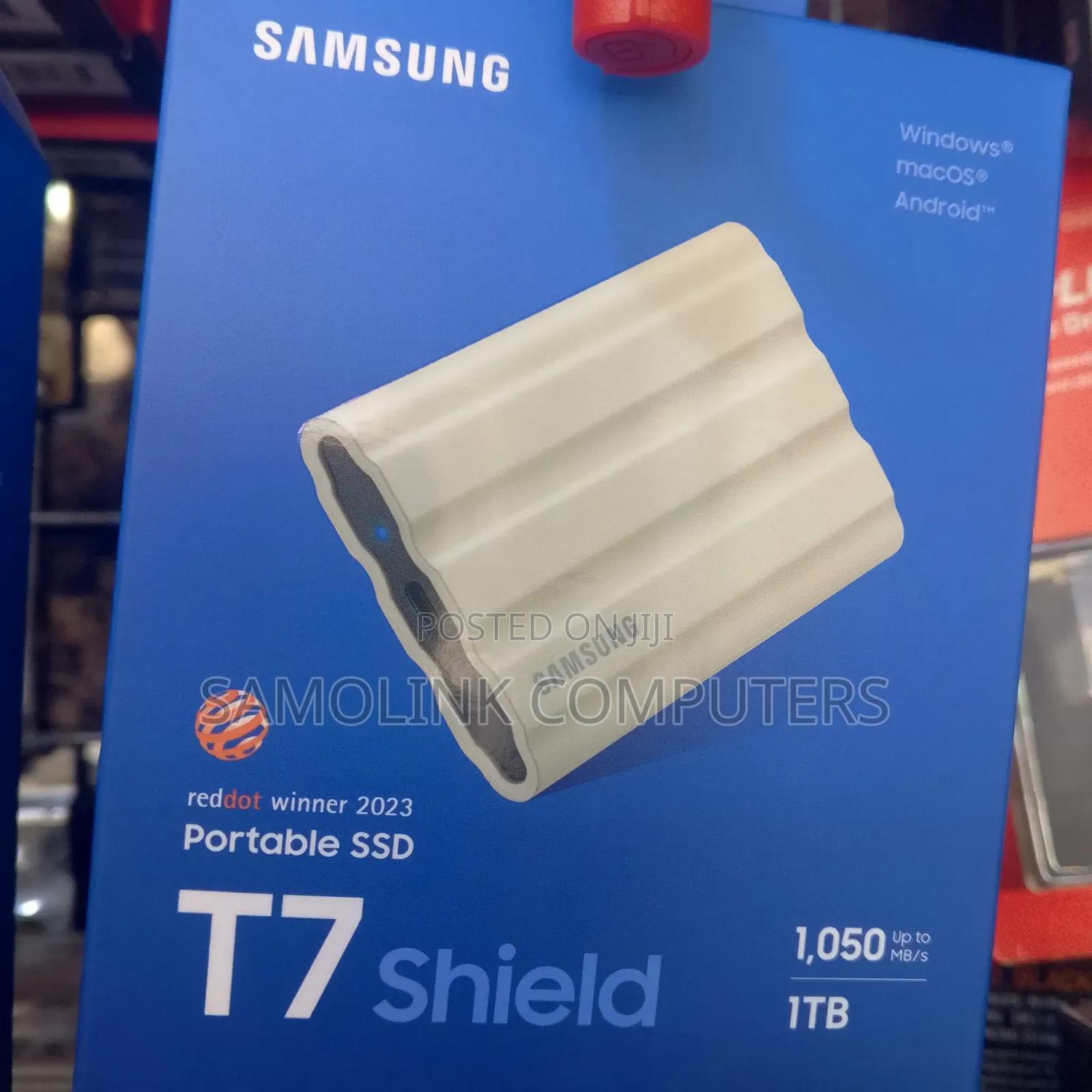 Samsung Portable SSD T7 Shield 1TB