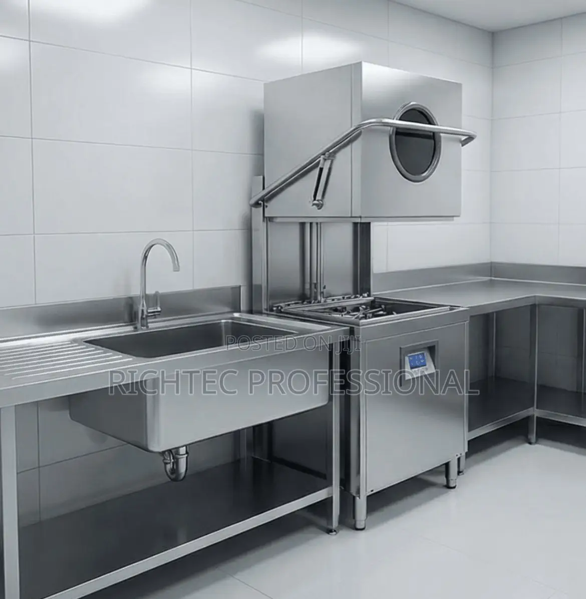 High Quality Commercial Standing Dishwasher Machine