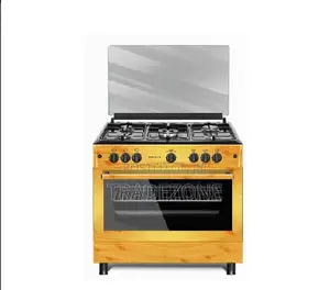 Maxi 60*90cm 5 Burner Wood Finish Gas Cooker | MAX 60*90(5B) WOOD