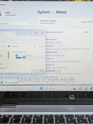 Laptop HP EliteBook 840 G4 16GB Intel Core i7 SSD 256GB