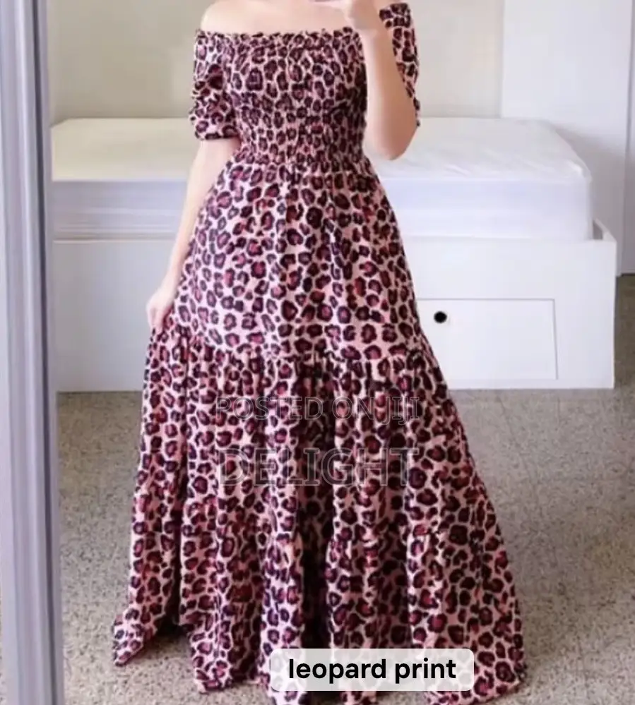 Off Shoulder Floor Length Maxi Dress