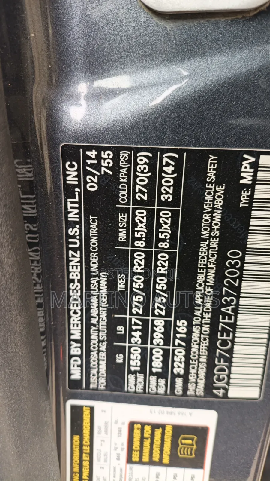 Mercedes-Benz GL-Class 2014 Gray