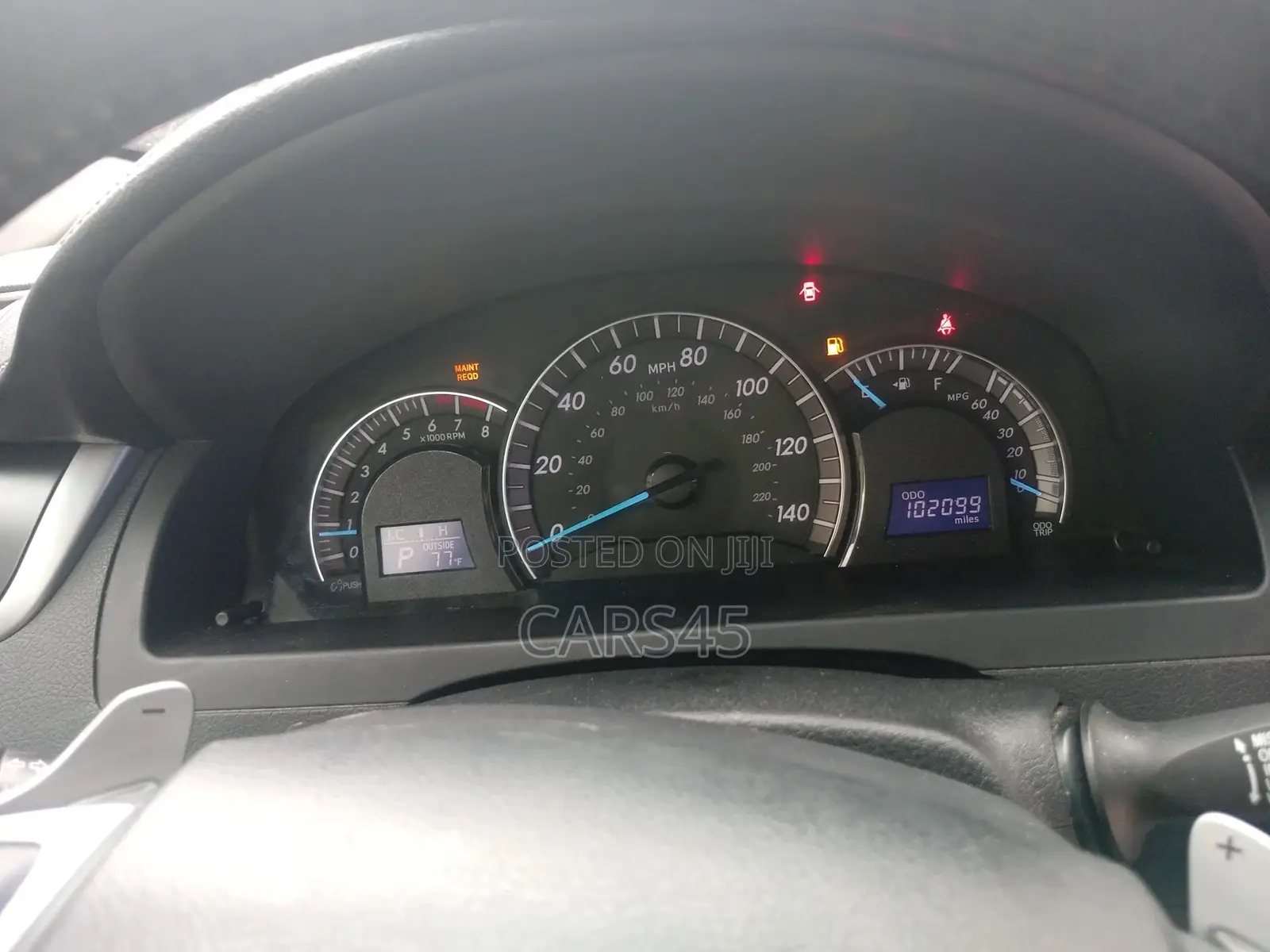 Toyota Camry 2012 Red