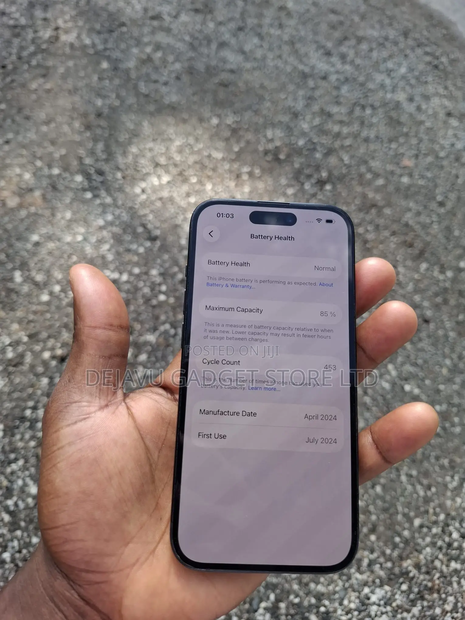 Apple iPhone 15 128 GB Gray