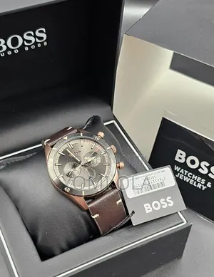 Boss Hugo Chronograph Black Dial Wristwatch Men
