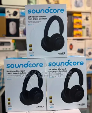 Anker Soundcore Space 2 ANC Bluetooth Headphones Midnight Black