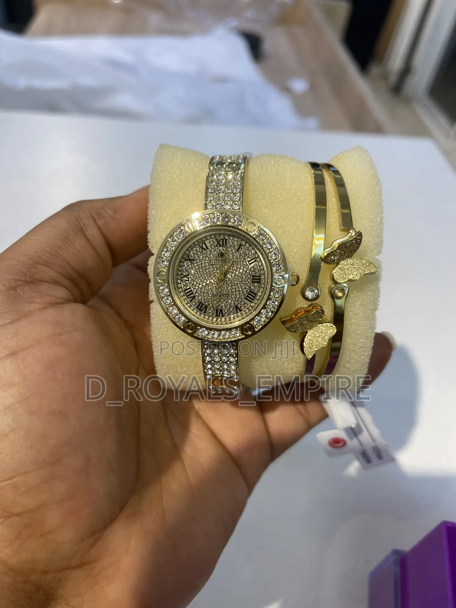 Female Watch and Bracelet