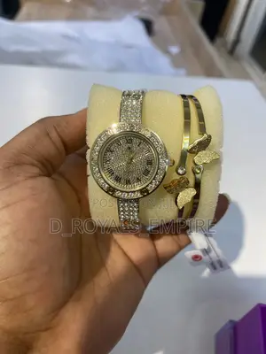 Female Watch and Bracelet