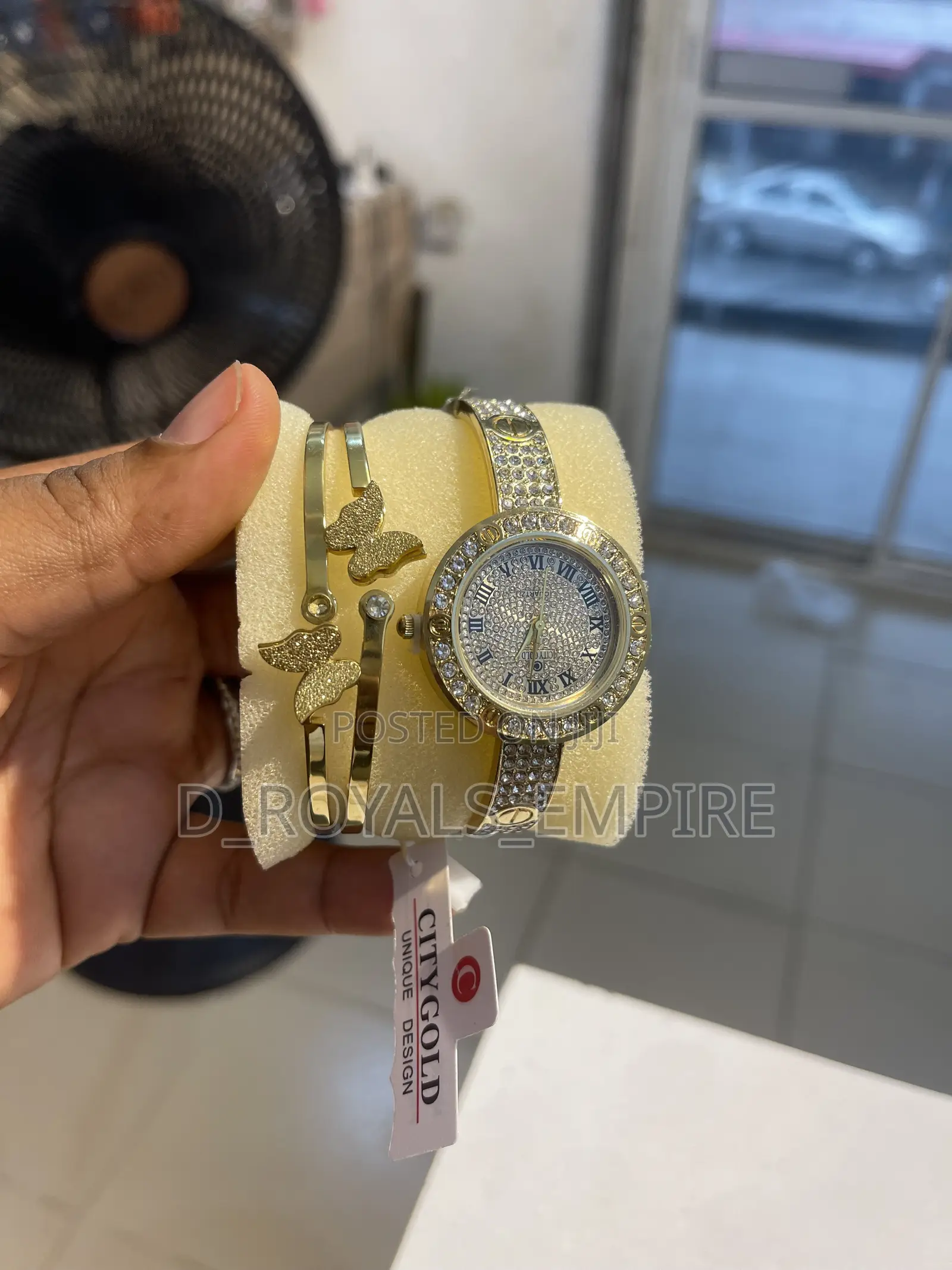 Female Watch and Bracelet