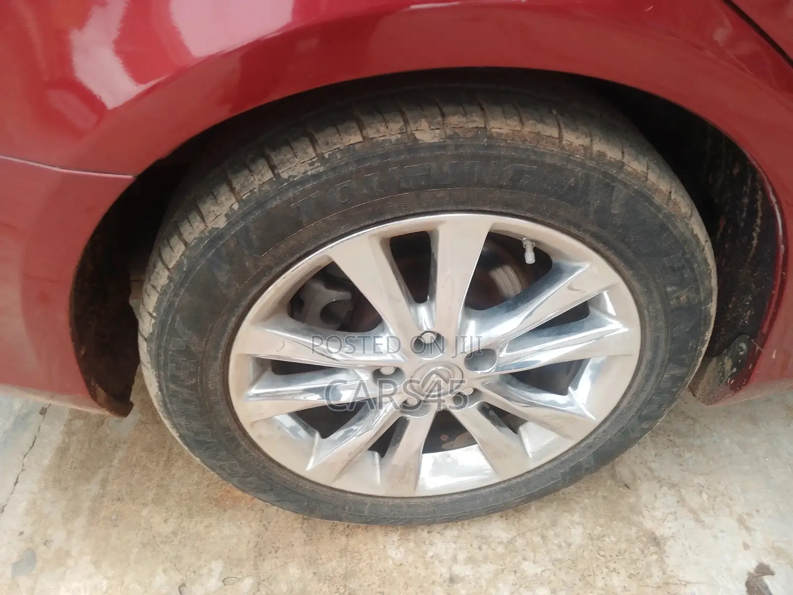 Lexus ES 350 2011 Red