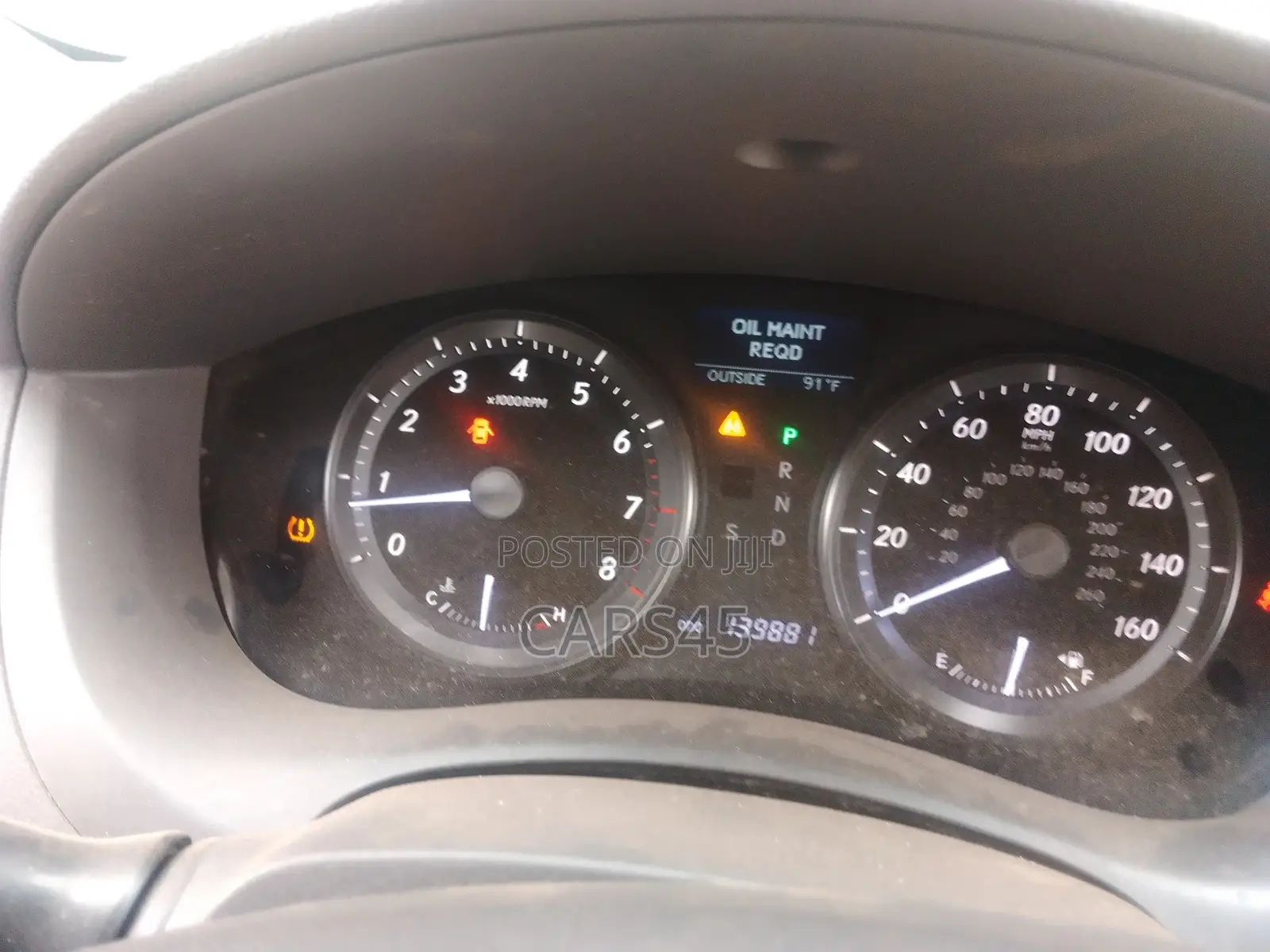 Lexus ES 350 2011 Red