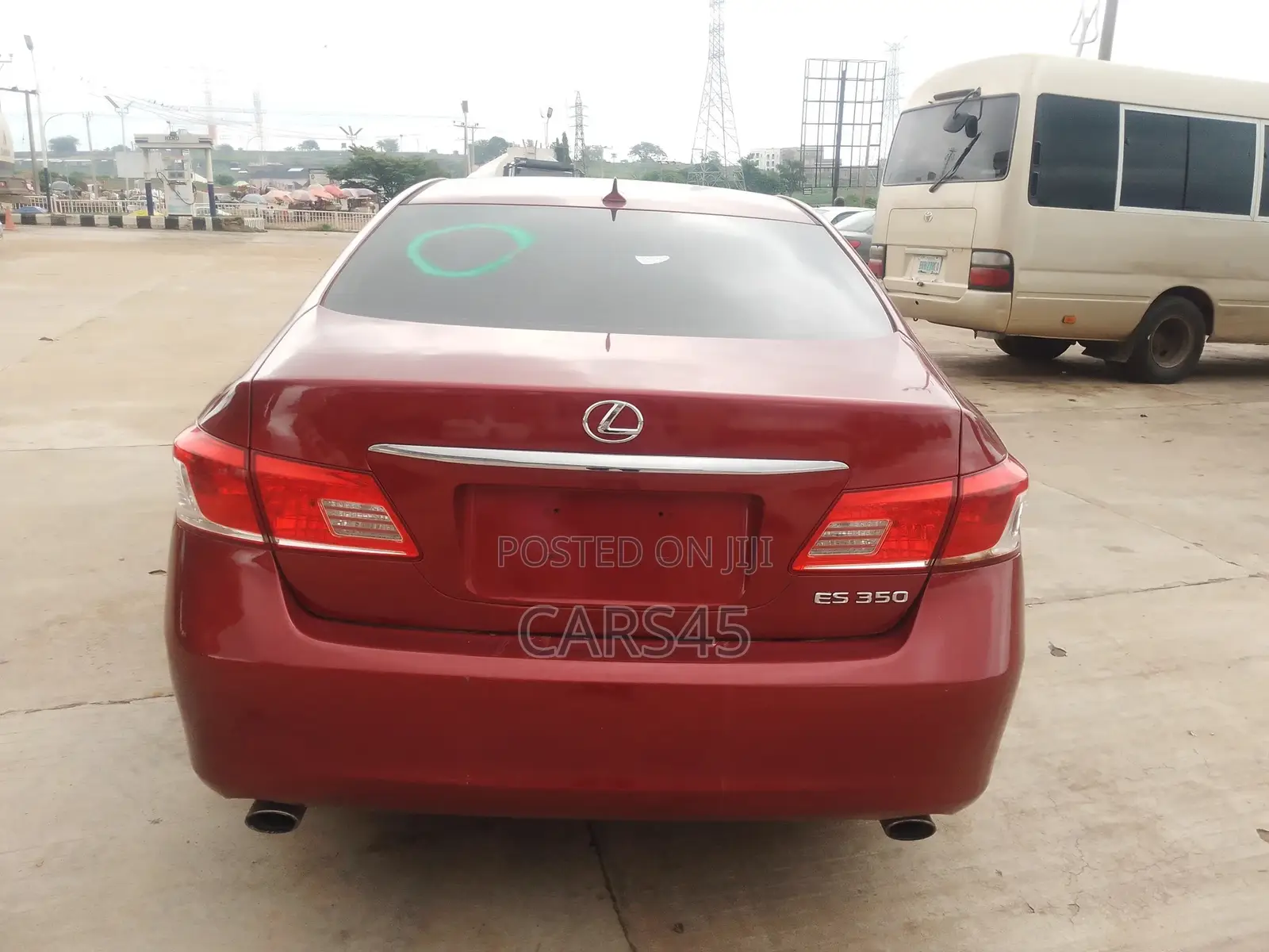 Lexus ES 350 2011 Red