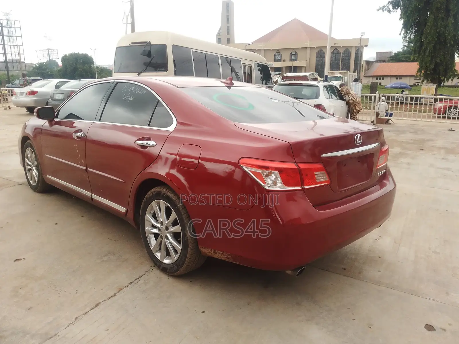 Lexus ES 350 2011 Red