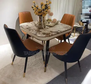 Unique Dining Set With Marble
