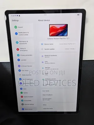 New Lenovo Pad Pro 256 GB Silver