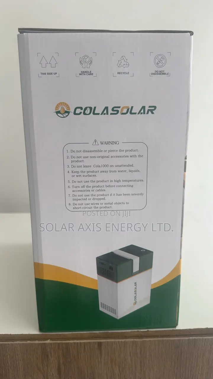 COLA 1000 Solar Generator 200W | Backup Power Solution