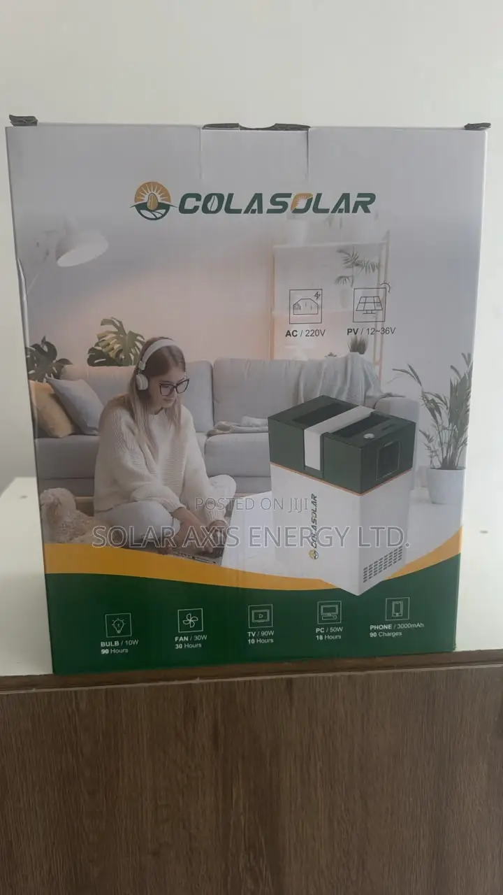 COLA 1000 Solar Generator 200W | Backup Power Solution