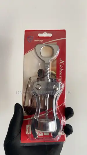Stainless Steel Winged Corkscrew Wine Bottle Opener