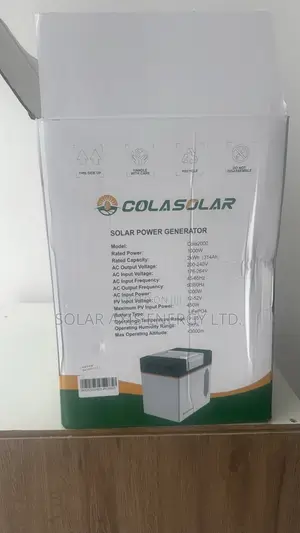 COLA 2000 Plus Solar Generator 1000W | Backup Power Solution