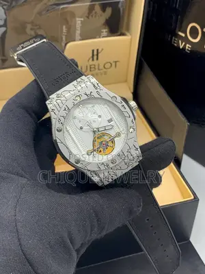 Hublot Leather Watch