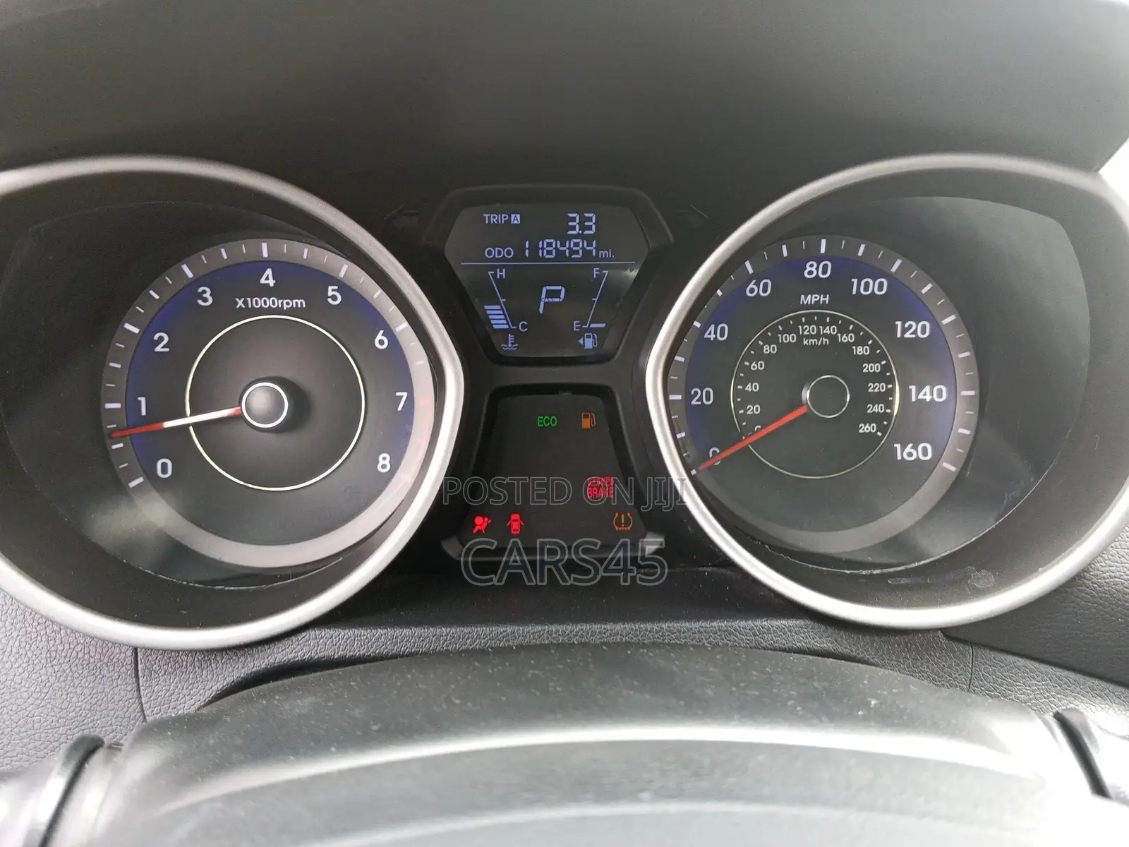 Hyundai Elantra 2012 Red