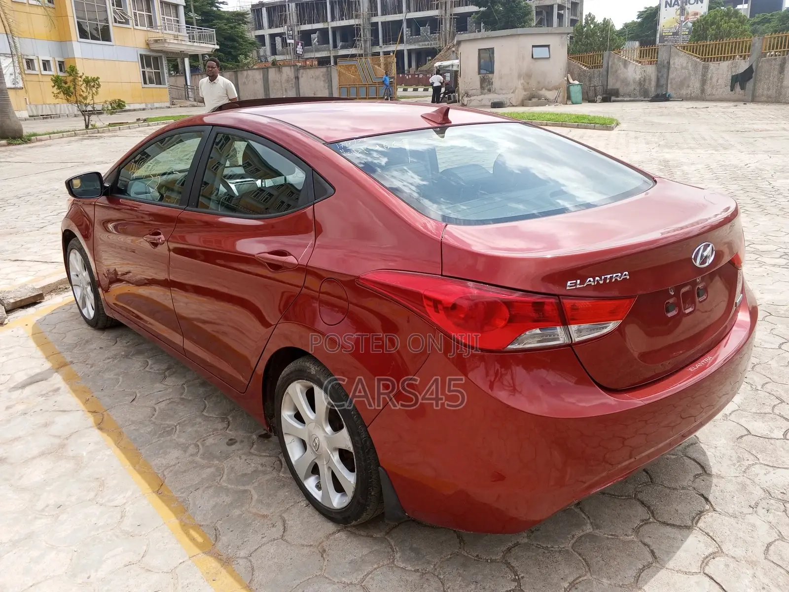 Hyundai Elantra 2012 Red
