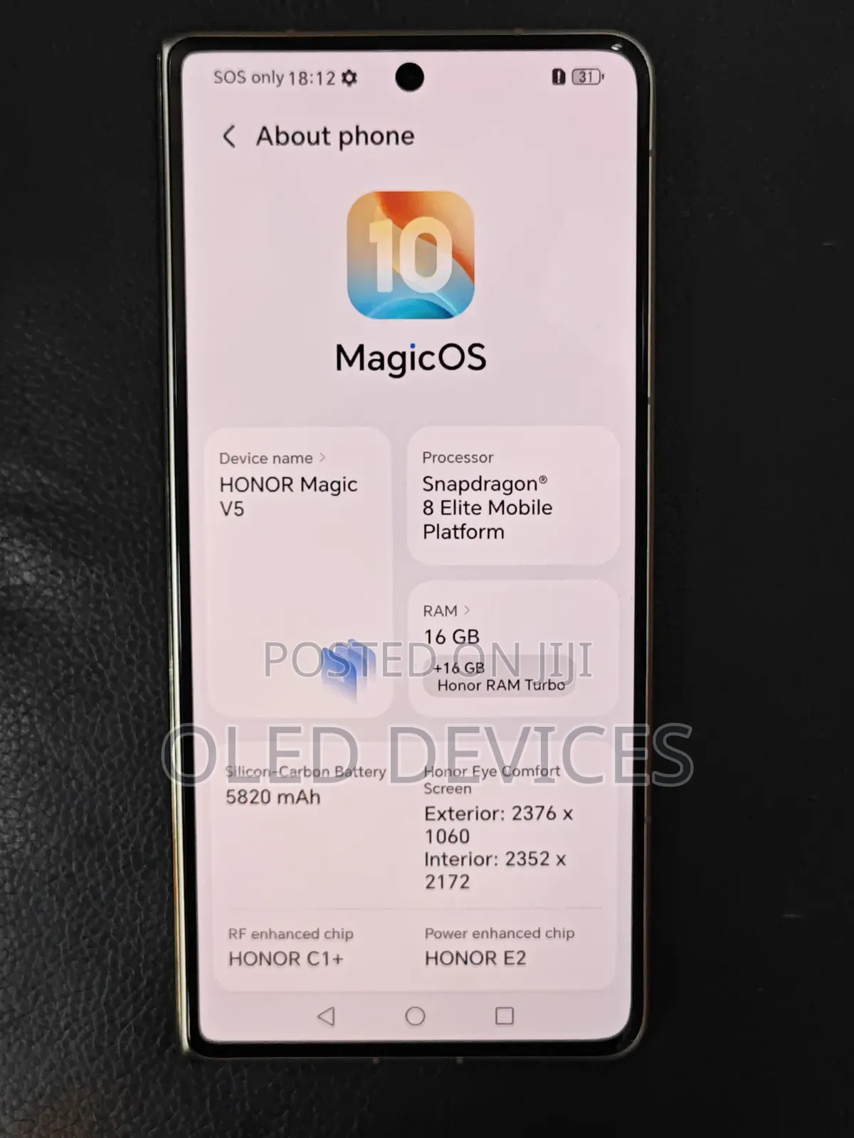Honor Magic V5 512 GB Gold
