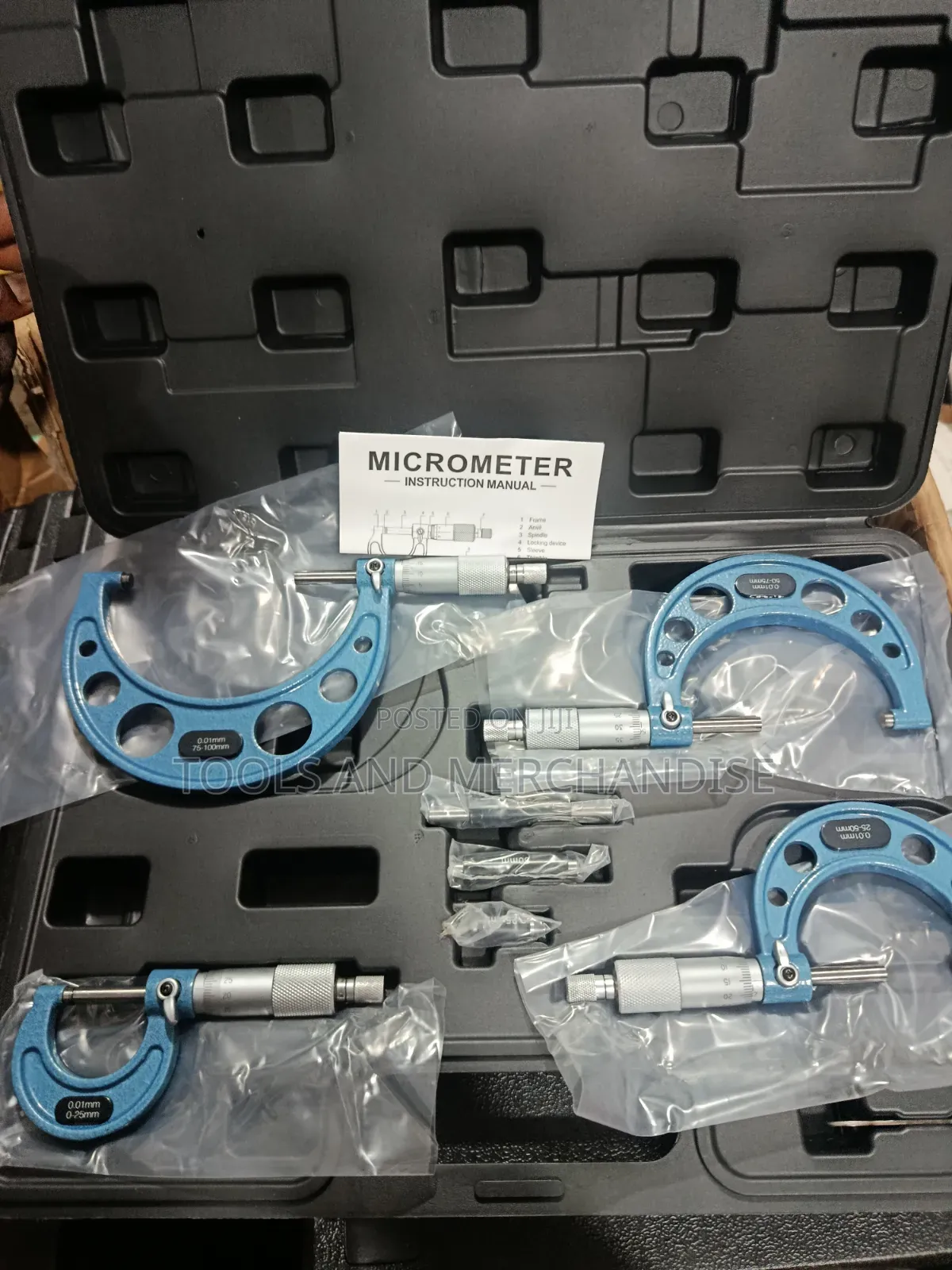 Micrometer Crew Guage Set (0-100mm)