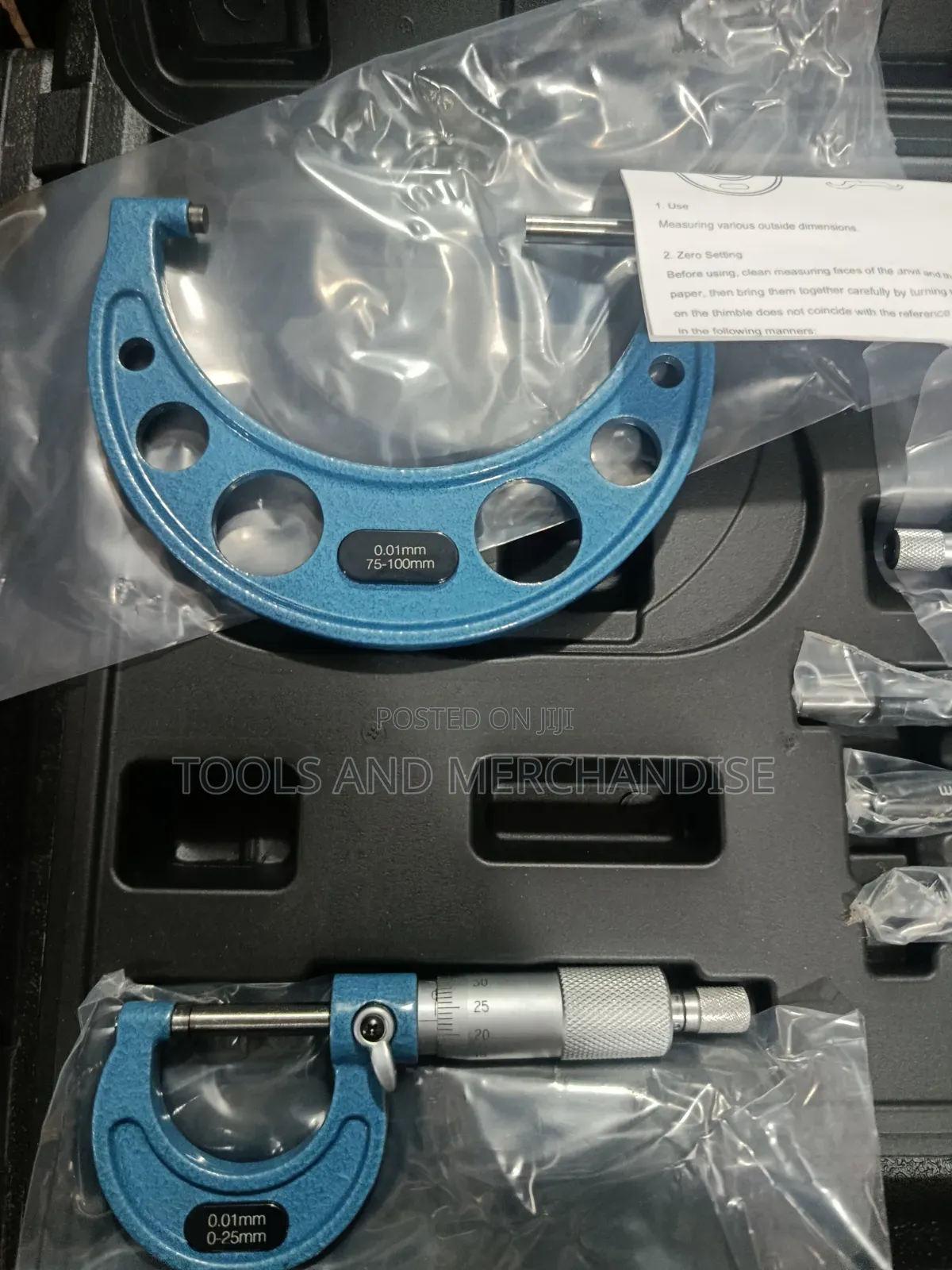 Micrometer Crew Guage Set (0-100mm)