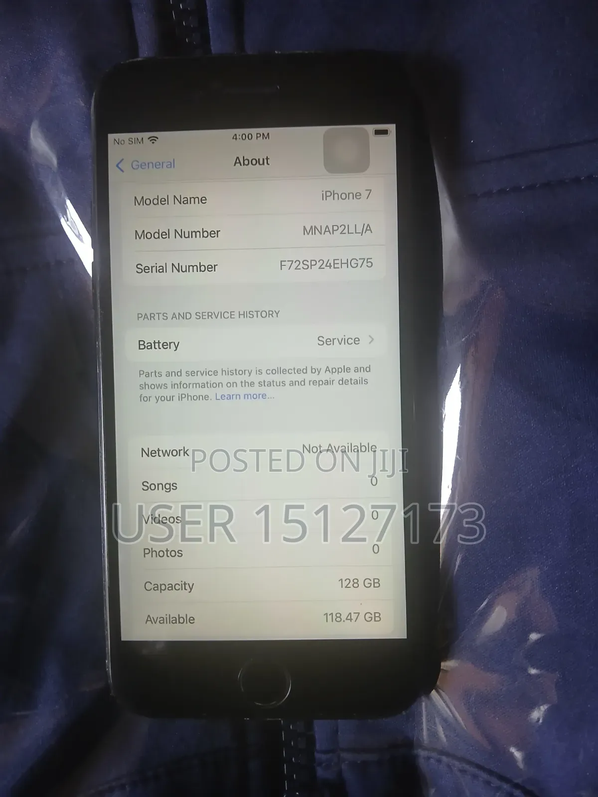 Apple iPhone 7 128 GB Black