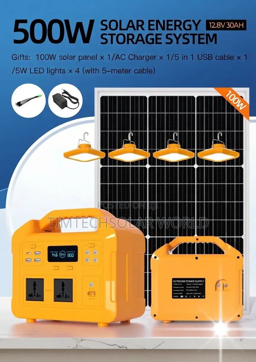 500W Solar Generator