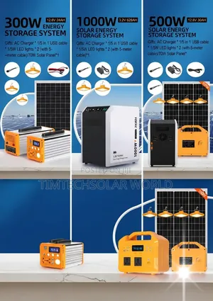 500W Solar Generator