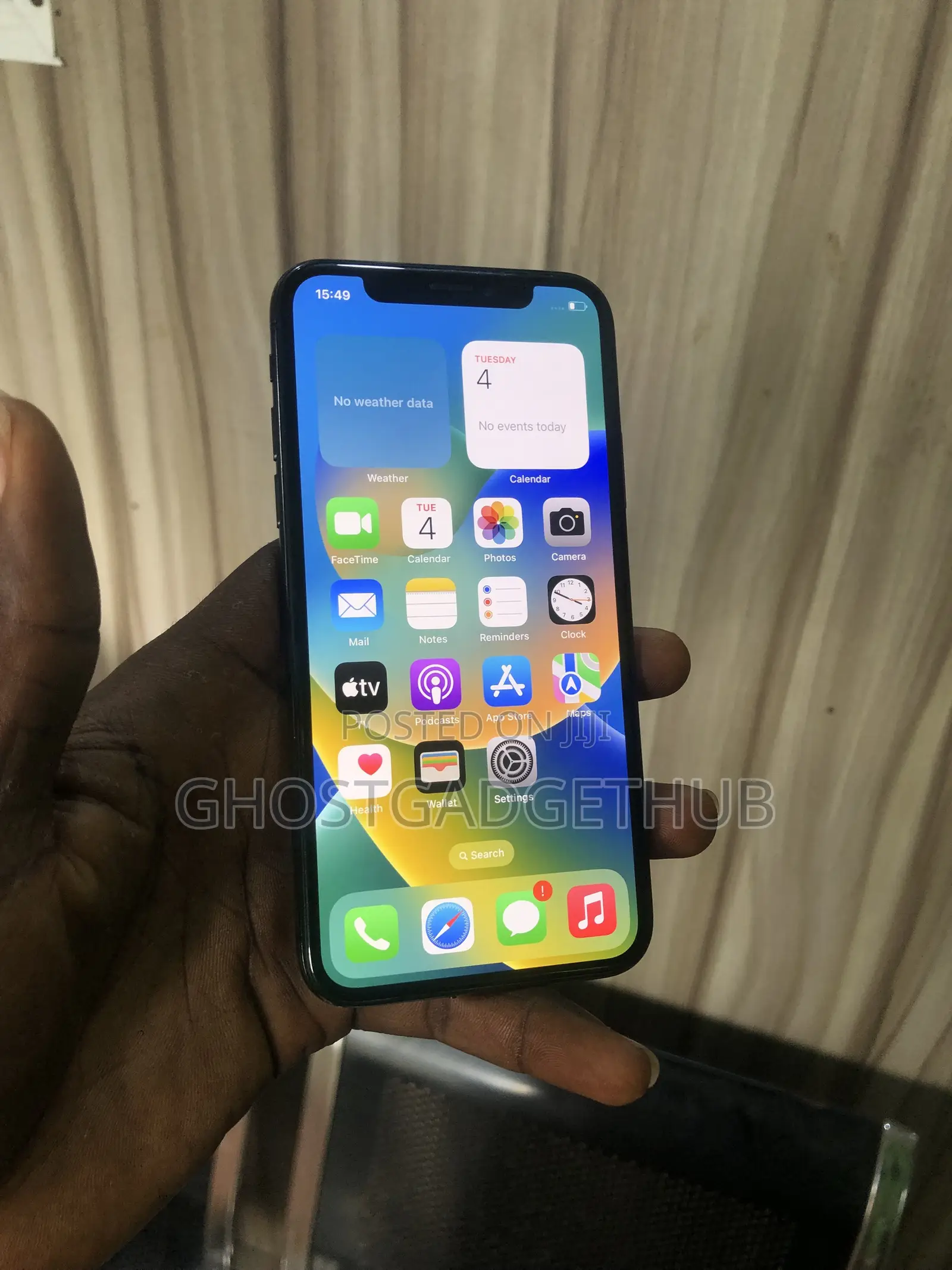 Apple iPhone X 64 GB Black