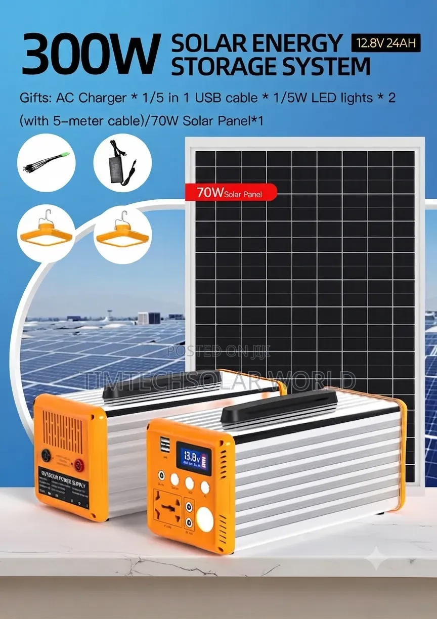 300W Solar Generator